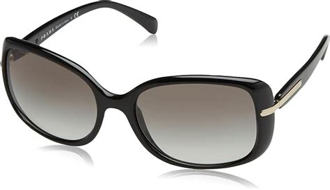 prada 08os black|Prada Women's PR 08OS Sunglasses 57mm, Black, Size N/A.